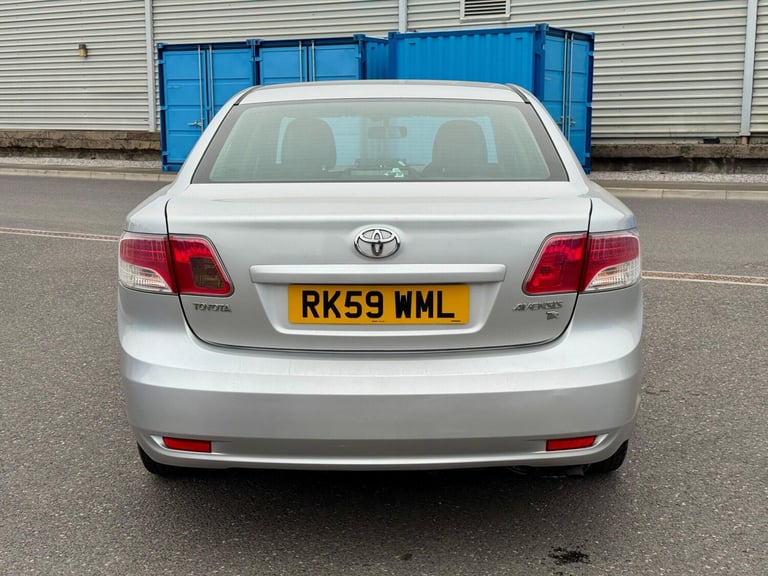 2009 Toyota Avensis 1.8 V-Matic TR Euro 4 4dr SALOON Petrol Manual