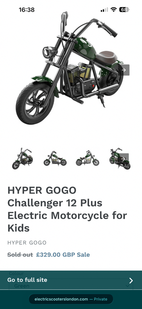 Kids electric bike