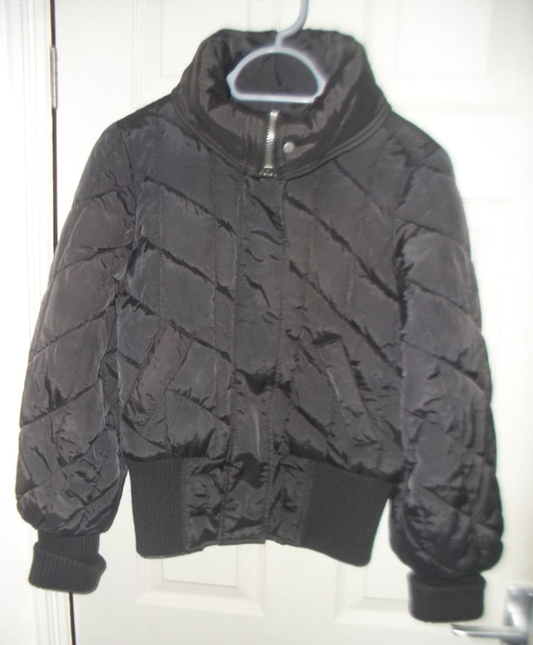 Women's Black Puffer Jacket size M by Vera Moda 