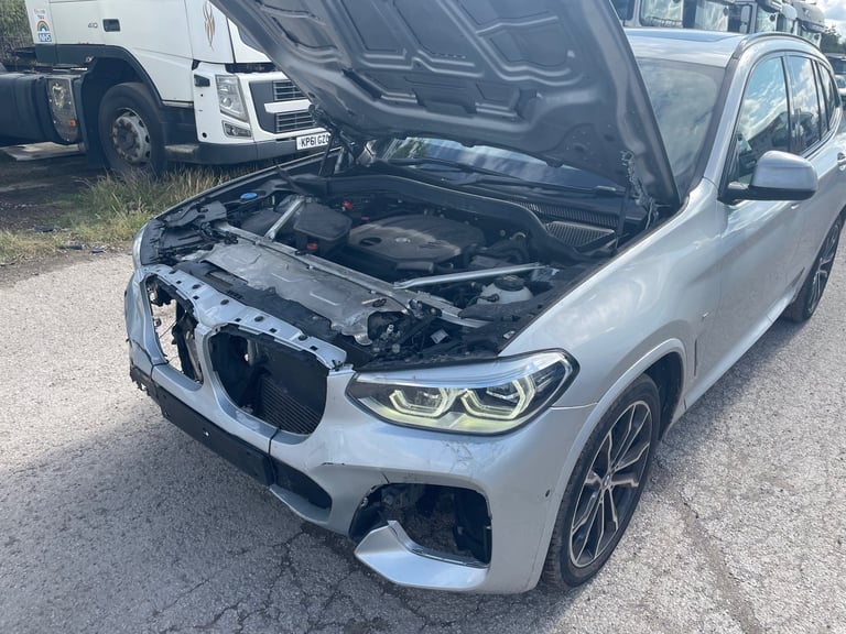 2019 BMW X3 XDRIVE 20D M SPORT 5dr STEP AUTO DIESEL DAMAGED SALVAGE