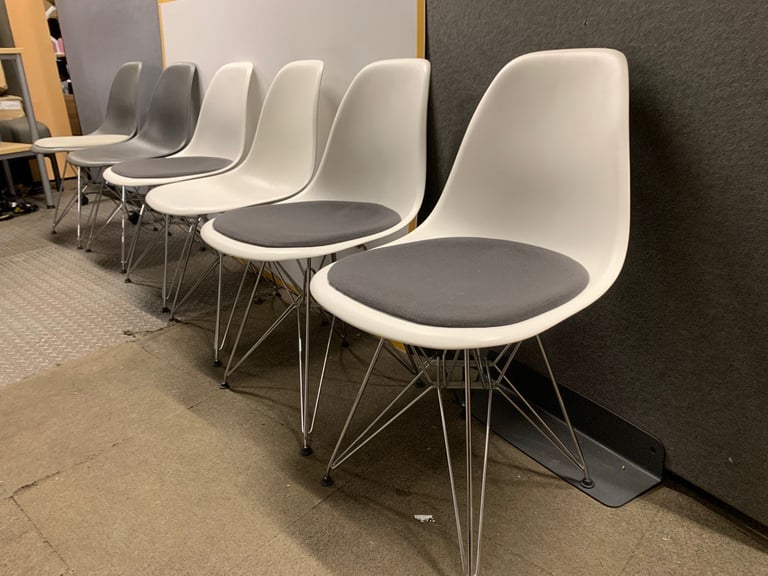 Genuine Vitra Eames DSR side chair (10 available)
