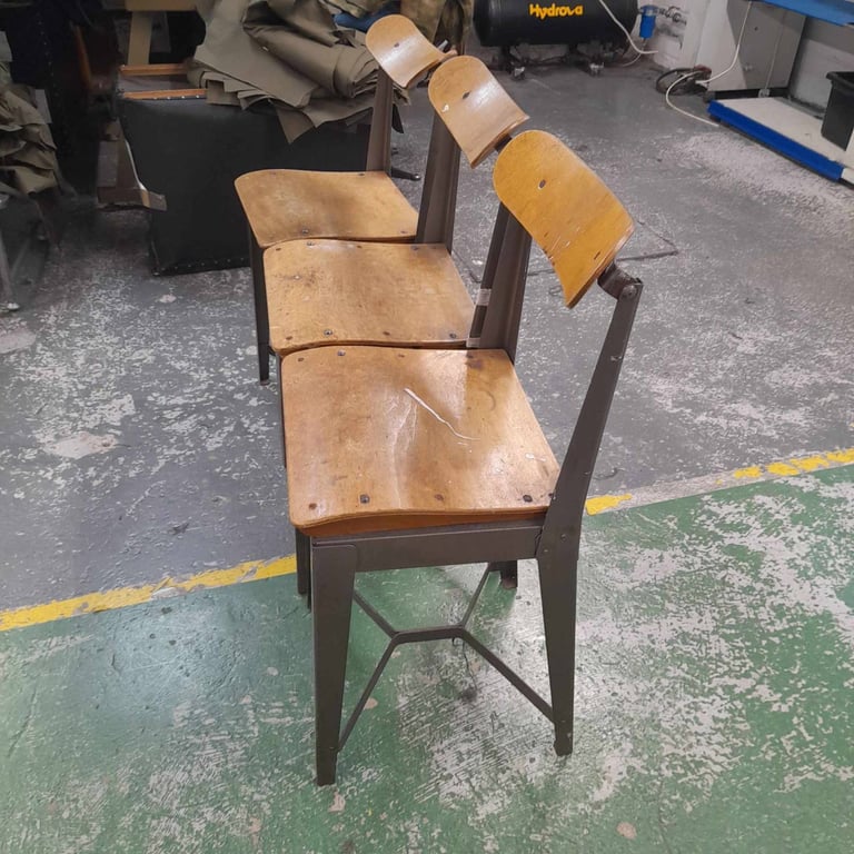 Vintage Industrial Stools