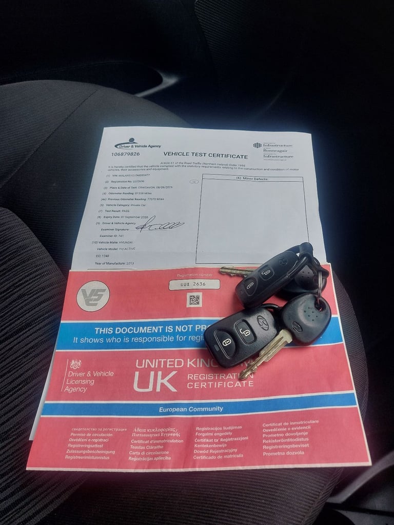 2013 HYUNDAI I10. FULL MOT. 81K. £20 ROAD TAX. 3 MONTHS WARRANTY 