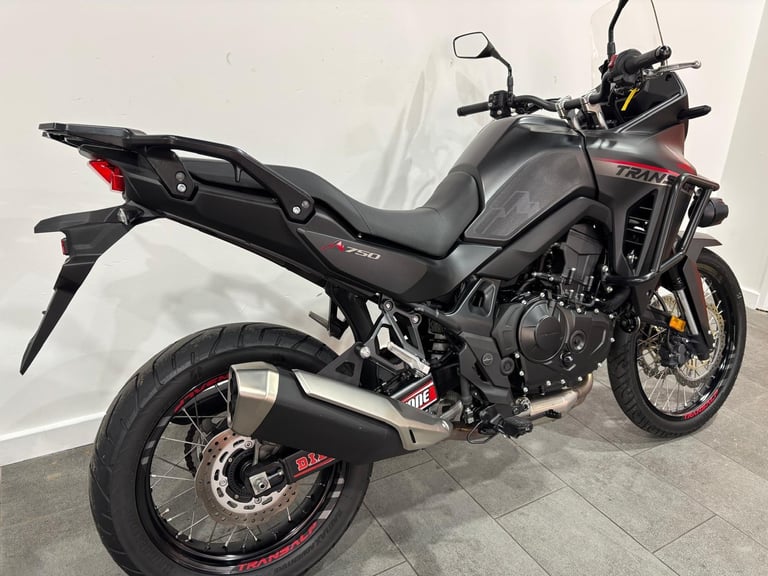 2023 Honda XL750 Transalp, Crash Bars, Fog Lights, Heated Grips, 5357 Miles