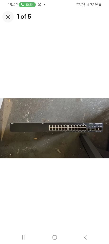 image for Power Connect 3424p 24 Port Router