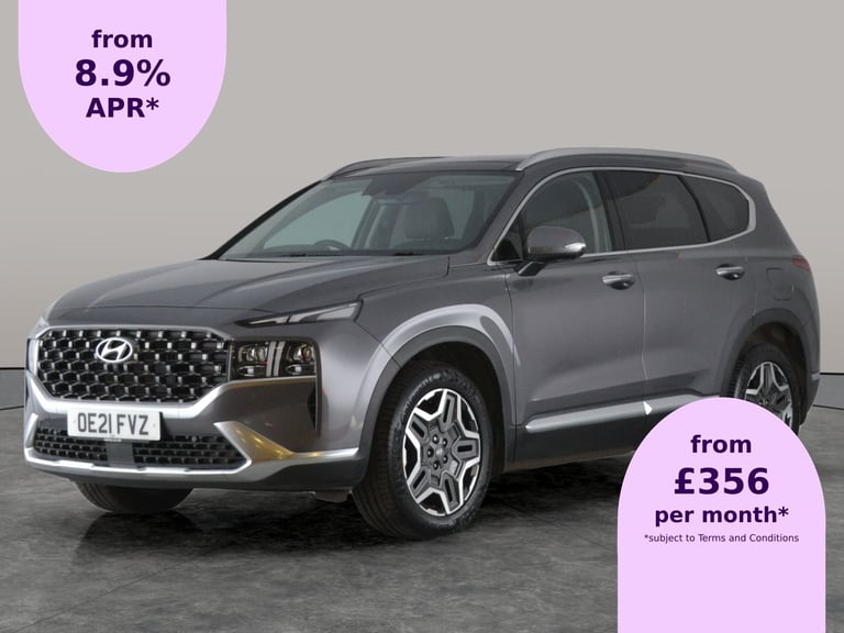 2021 Hyundai Santa Fe 1.6 h T-GDi Ultimate SUV 5dr Petrol Hybrid Auto 4WD Euro 6 (s/s) (230 ps) -...