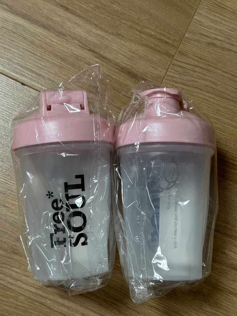 image for 2x Free soul 400ml protein shaker - new and still packages