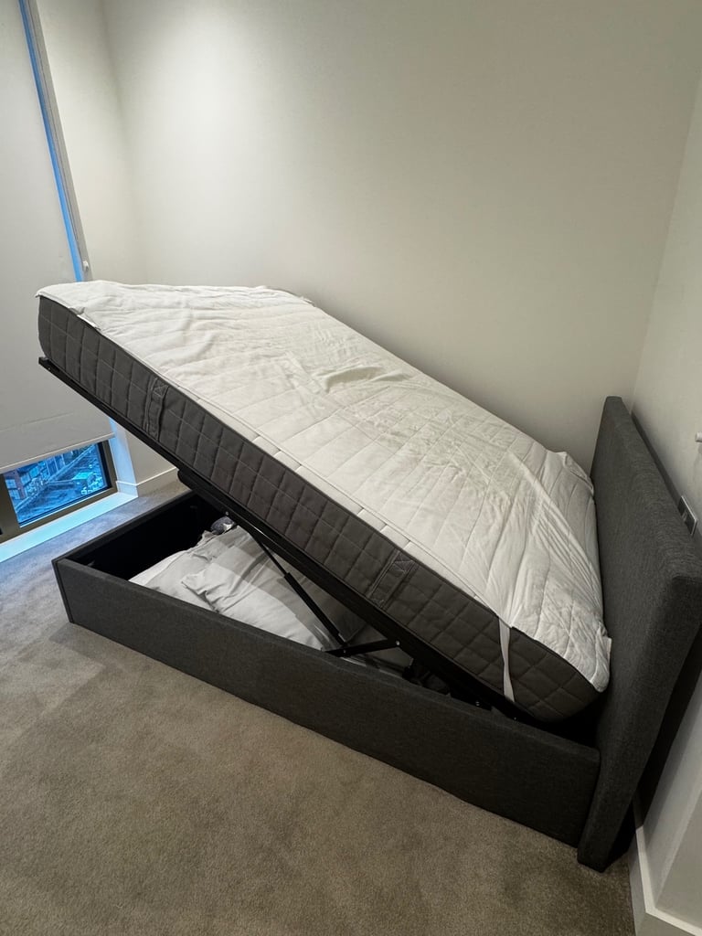 Double Bed with Mattress 
