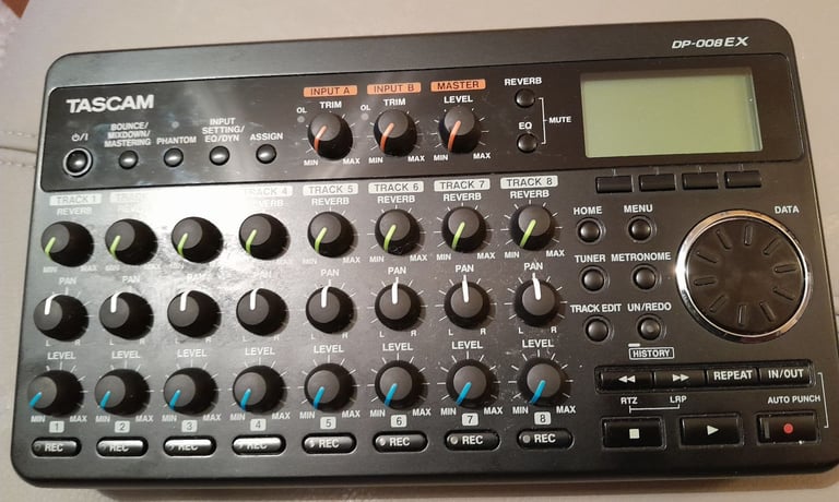 image for Tascam DP-008EX 8 Track Digital Recorder
