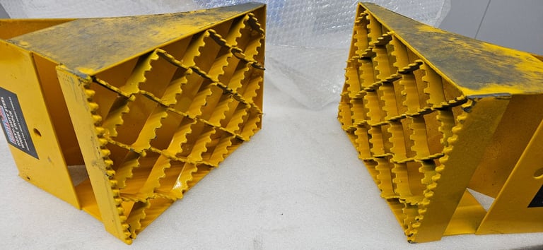 Heavy duty wheel chocks