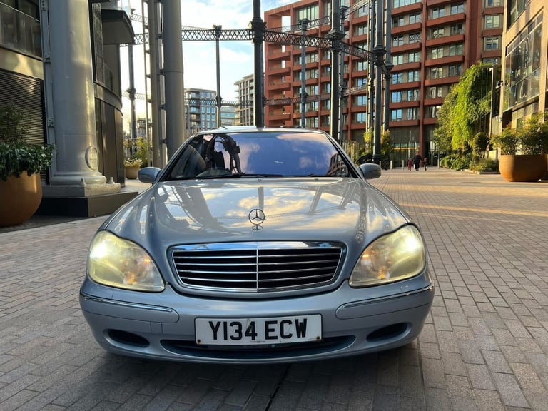 2001 Y Reg Mercedes Benz S Class S500 V8 306 Bhp Low Mileage Ulez Complaint Rare Colour W220