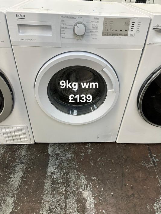 image for Beko 9kg washing machine 🌟 Free Delivery 🌟 120 Days Warranty 🌟 