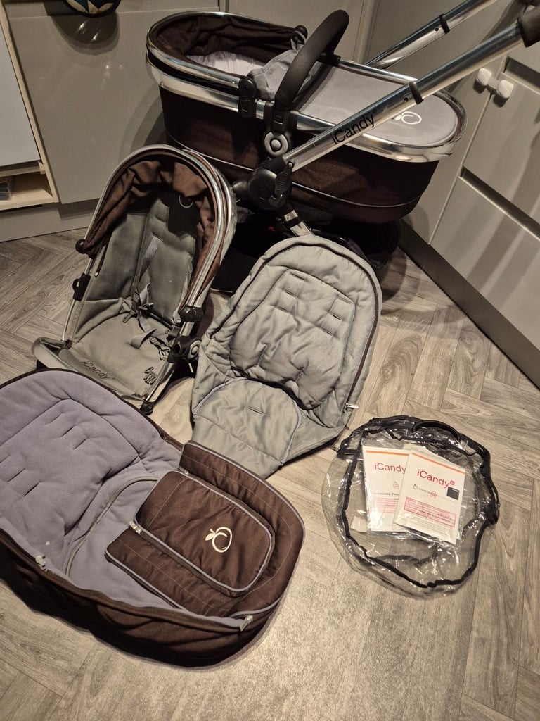 image for icandy peach full set brown/grey