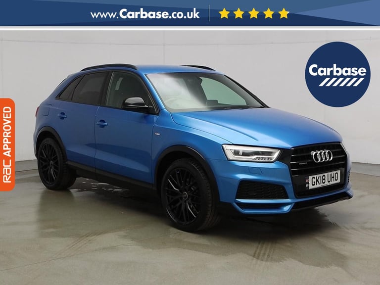 2018 Audi Q3 2.0 TFSI Black Edition SUV 5dr Petrol S Tronic quattro Euro 6 (s/s) (180 ps SUV PETR...