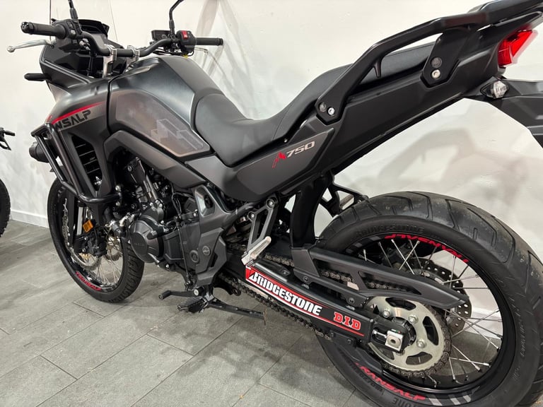 2023 Honda XL750 Transalp, Crash Bars, Fog Lights, Heated Grips, 5357 Miles
