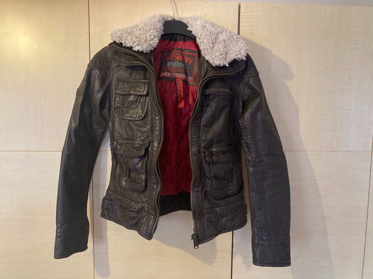 Superdry Leather Jacket
