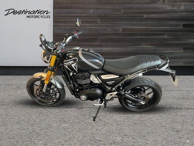 2025 Triumph Speed 400 STANDARD COLOUR Petrol black 6 Speed