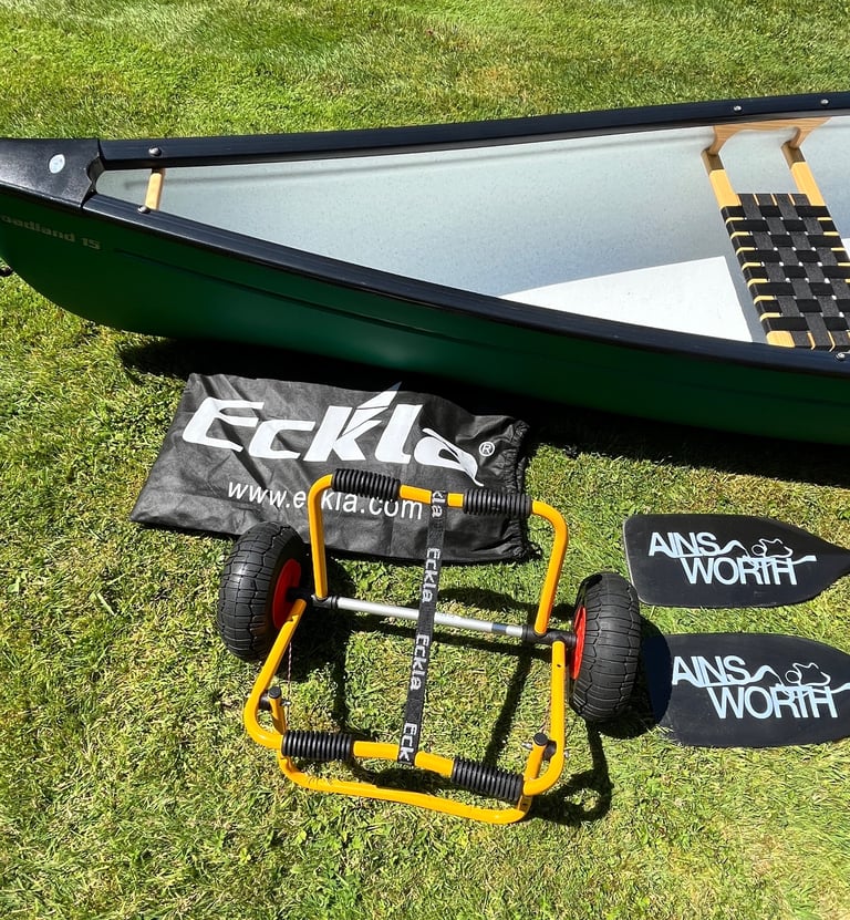 Beautiful British-made Silverbirch Canoe