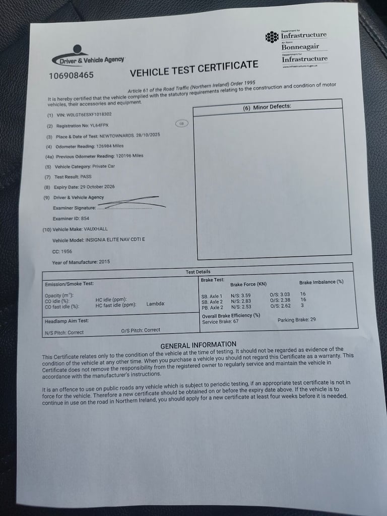 image for Vauxhall, INSIGNIA, Hatchback, 2015, Manual, 1956 (cc), 5 doors
