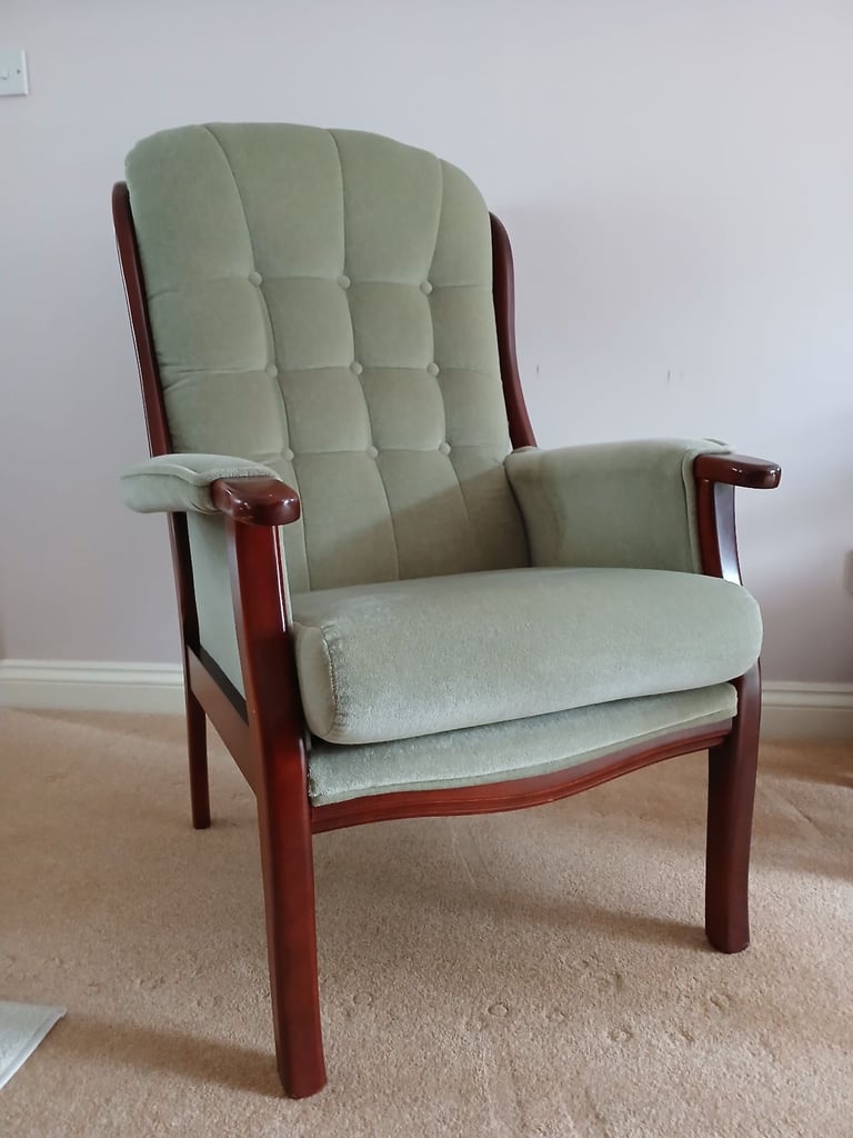 image for Vintage Ladderback Armchair