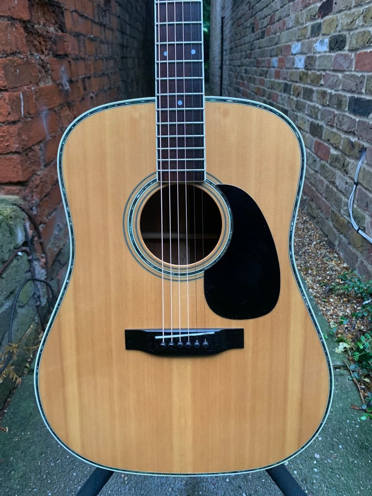 Yamaki YW-30 vintage acoustic guitar (made in Japan, late 70s)