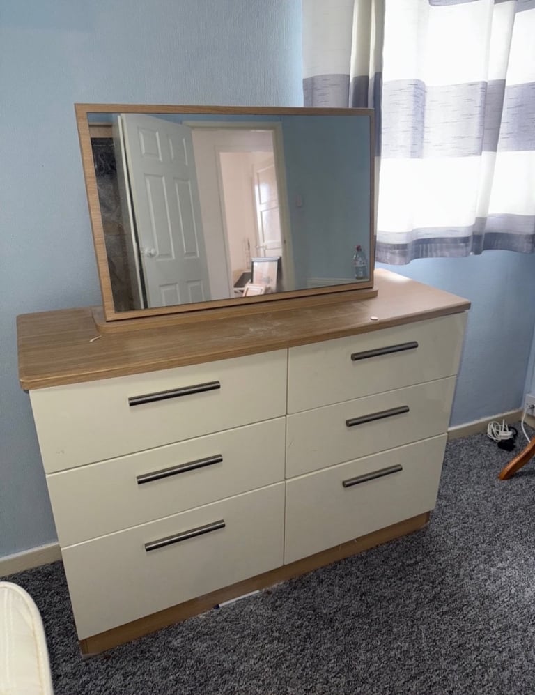 image for Chest of drawer and 2 x bed sides 