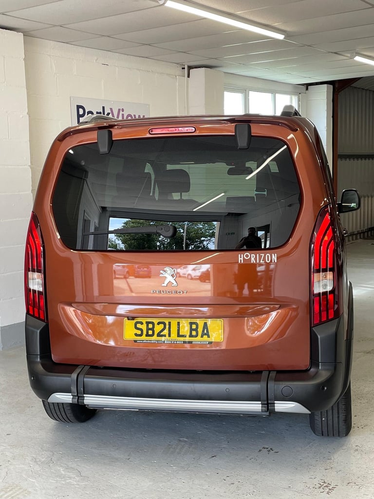 PEUGEOT RIFTER 1.5 WAV wheelchair accessible vehicle 2021