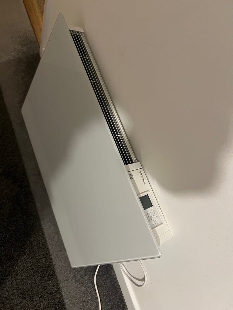 image for Can deliver, Dimplex GFP150WE 1500w electric wall panel heater , white glass