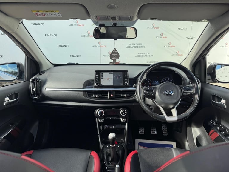 2017 Kia Picanto 1.25 GT-Line S Euro 6 5dr HATCHBACK Petrol Manual