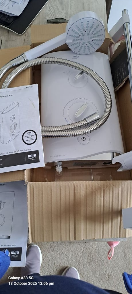 Mira sport 9.8kw shower 