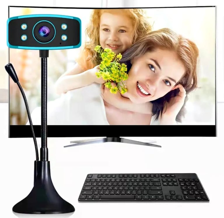 image for Webcam night vision LED lighting, brand new