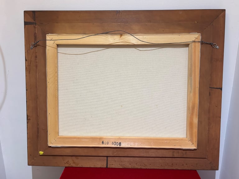 Framed Seated & Standing Scotty Dog Portraits by Paul Stagg.  Both Presented in Great Condition