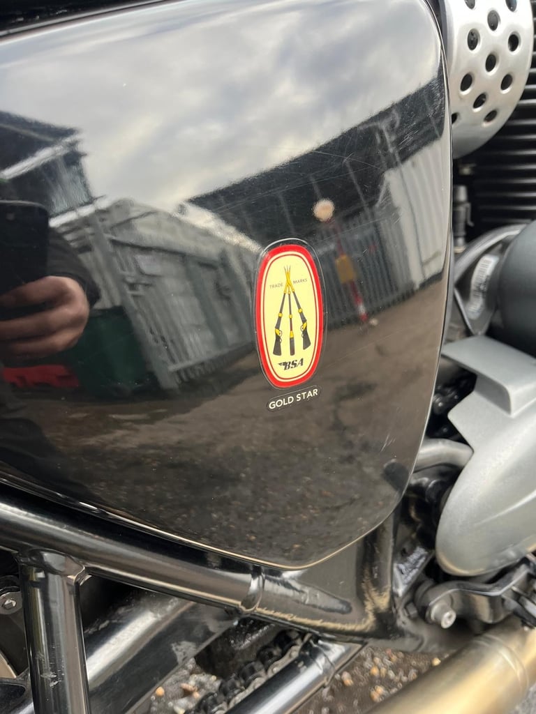 BSA Gold Star 650cc Classic Motorcycle Insignia Red 11213 Miles 2024
