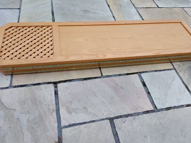 Wooden privacy screen room divider