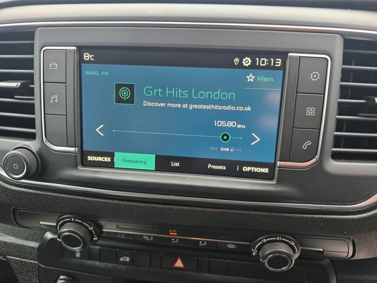 2023 Citroen Dispatch E 1000 75 kWh Enterprise M in white, 12,000 miles, full service history, 1 ...