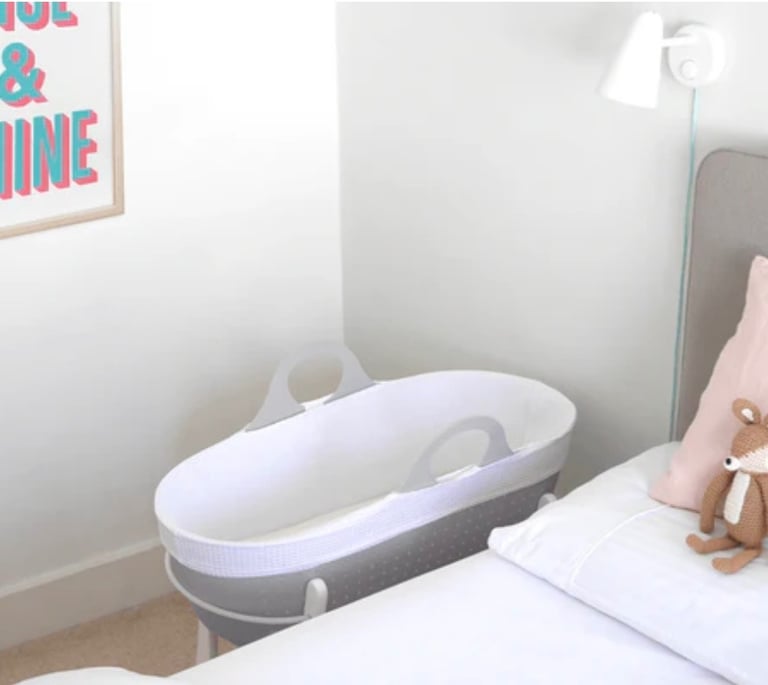 Moba Moses basket + rocking stand