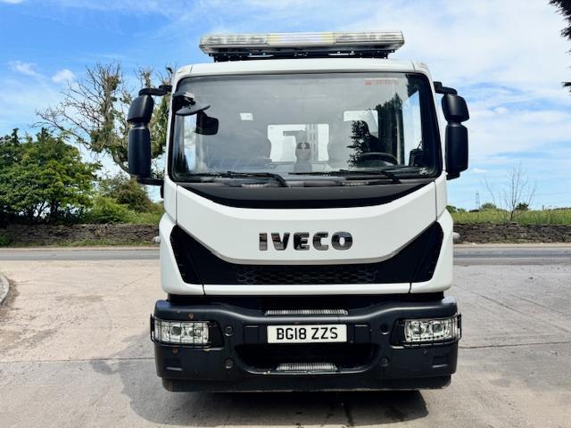 2018 18 Iveco Eurocargo 150-220 E6 Johnston VT651 dual sweep gully arm
