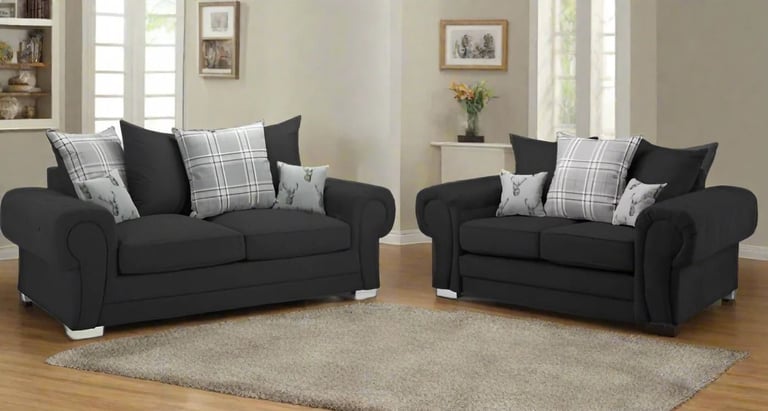 Verona Sofa Set - Luxury Feel | 25% Discount - Same Day Delivery !! **