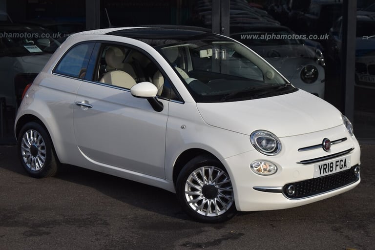 image for 2018 Fiat 500 1.2 Lounge 3dr HATCHBACK PETROL Manual