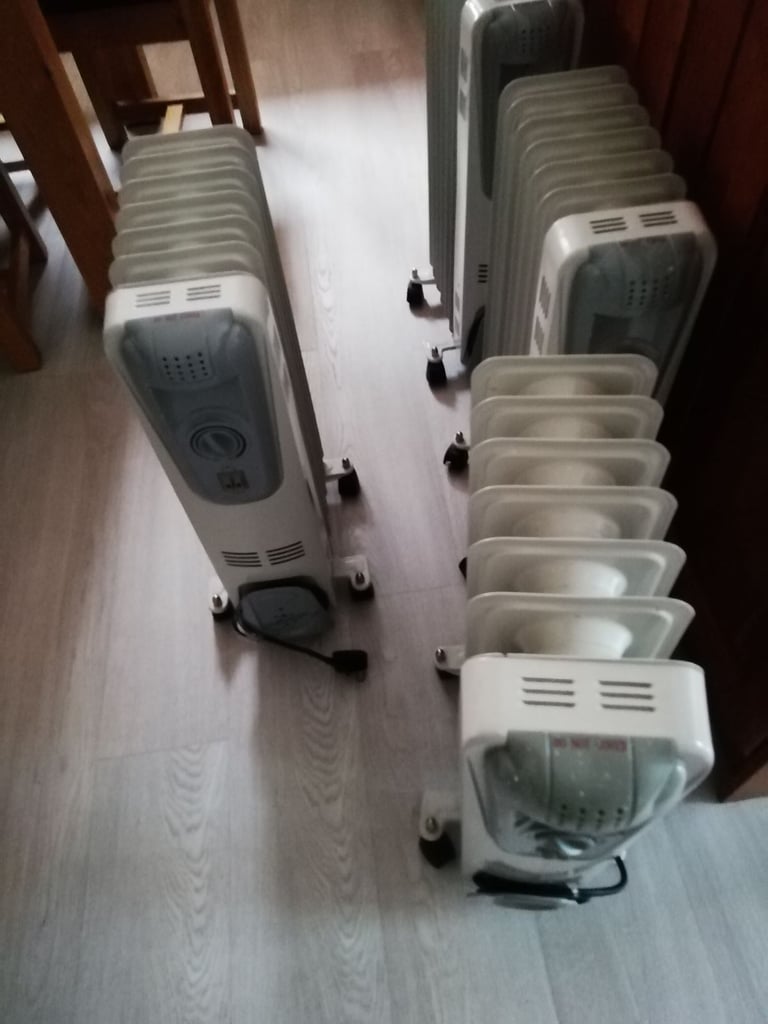 ELECTRIC OIL FILLED RADIATORS AND FAN HEATERS