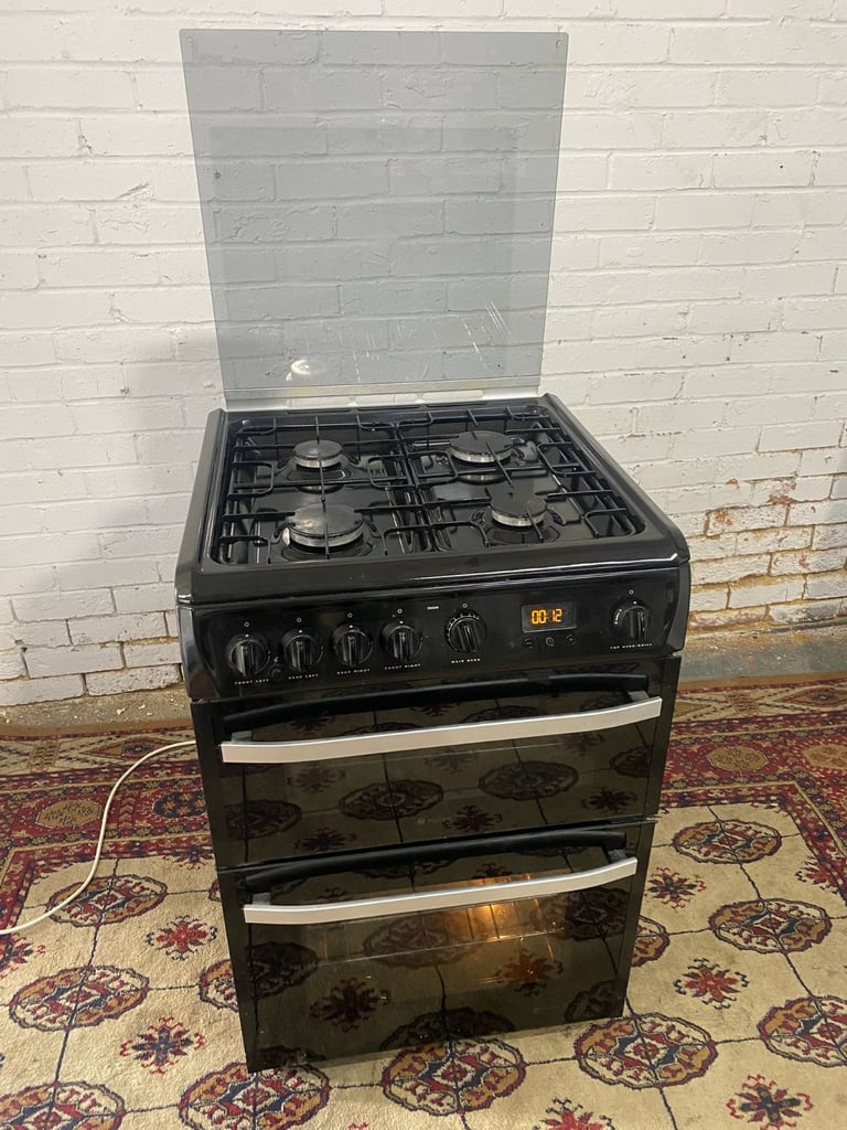 HotPoint Black 60CM Gas Cooker With Oven/Grill For Sale 