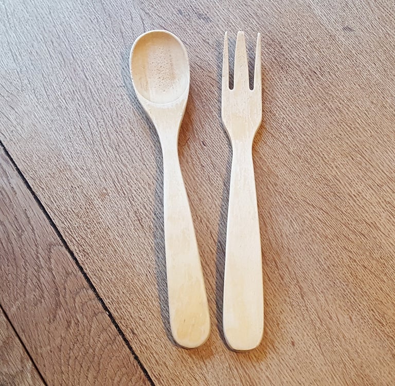 Handmade Wooden Salad Servers