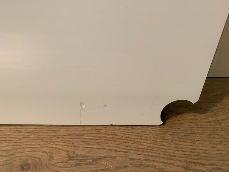USM Haller, original table (Office/Dining), used, 175cm x 75cm, pearl grey