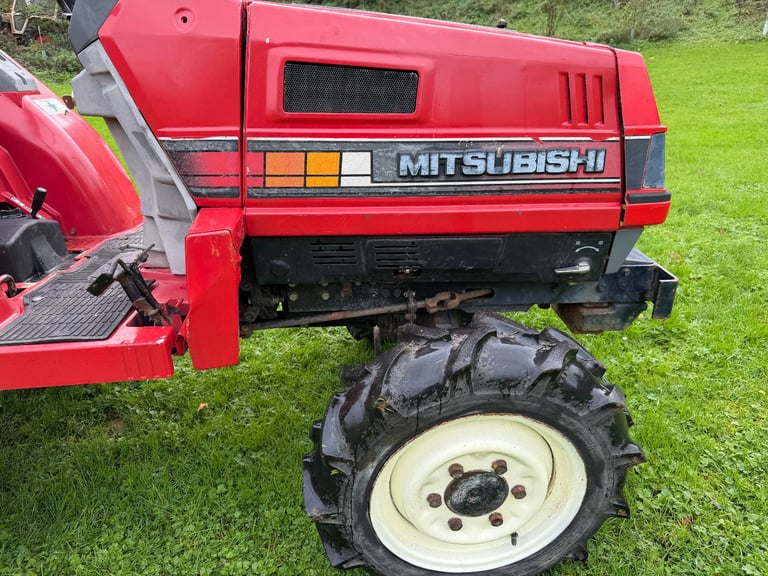 MITSUBISHI MT20 4WD Compact Tractor & Rotavator, flail available ** VIDEO ** ** 1026 Hours ** 20HP