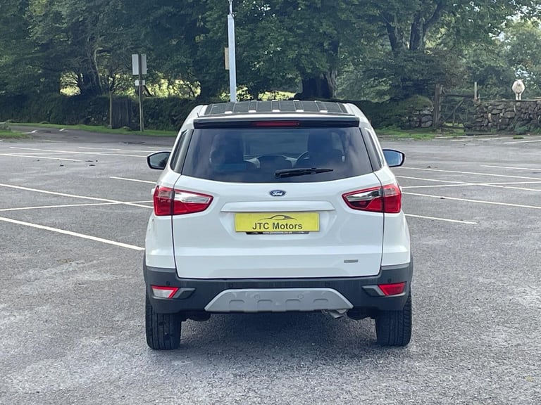 FORD ECOSPORT 1.0 EcoBoost 140 Titanium S 5dr Man, petrol, white + new timing