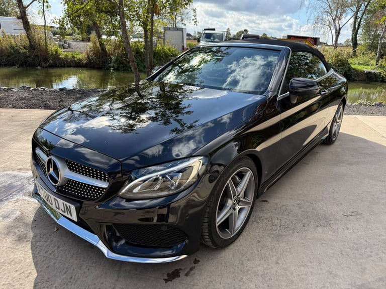 image for 2017 Mercedes-Benz C-Class 2.1 C 220 AMG Line D Auto 2dr Convertible Diesel Automatic