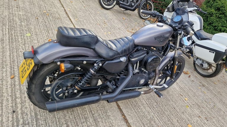 2016 16 HARLEY DAVIDSON XL 883 N IRON 16 SPORTSTER GREY XL883 CUSTOM CRUISER