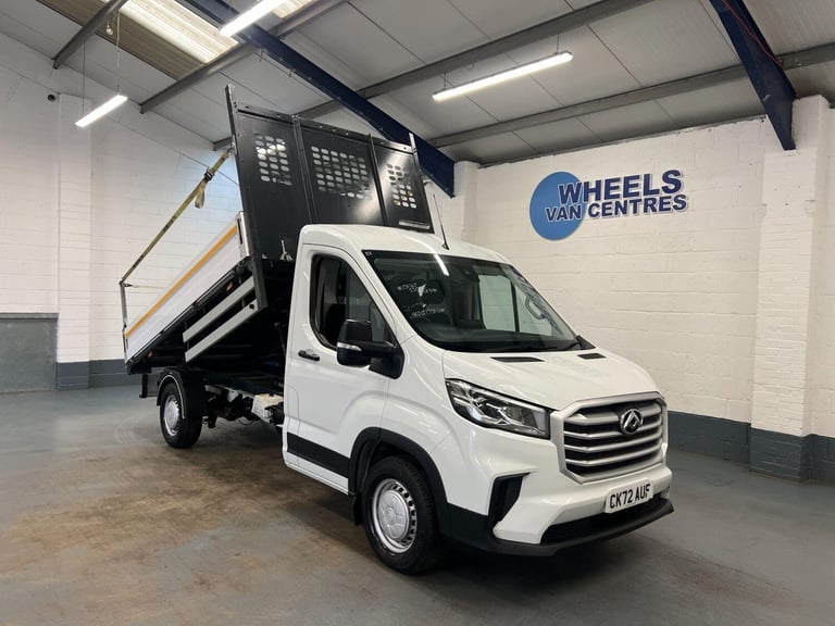 2022 Maxus Deliver 9 2.0 D20 Chassis Cab 2dr Diesel Manual RWD L2 Euro 6 (s/s) (150 ps) Tipper Di...