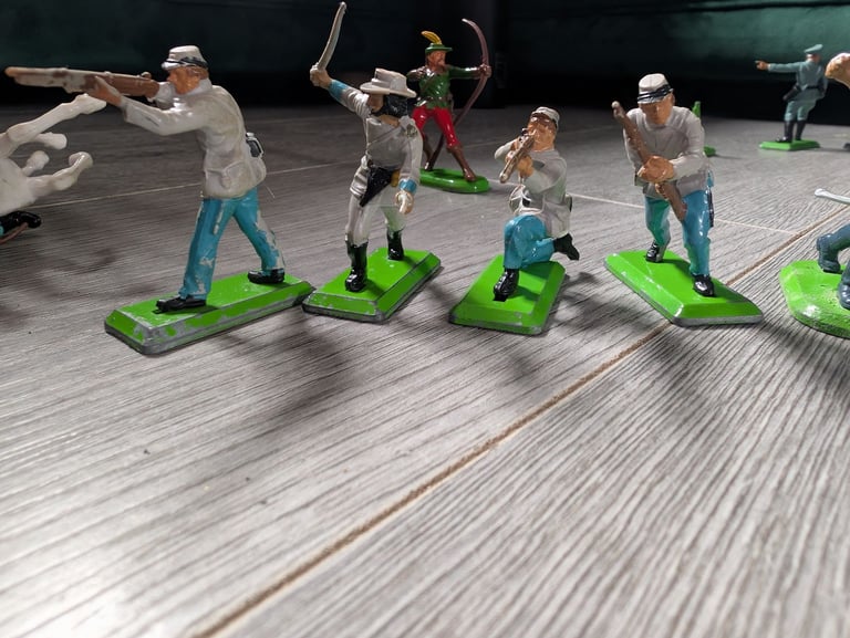 Brittans cowboys and Indians plus knights 