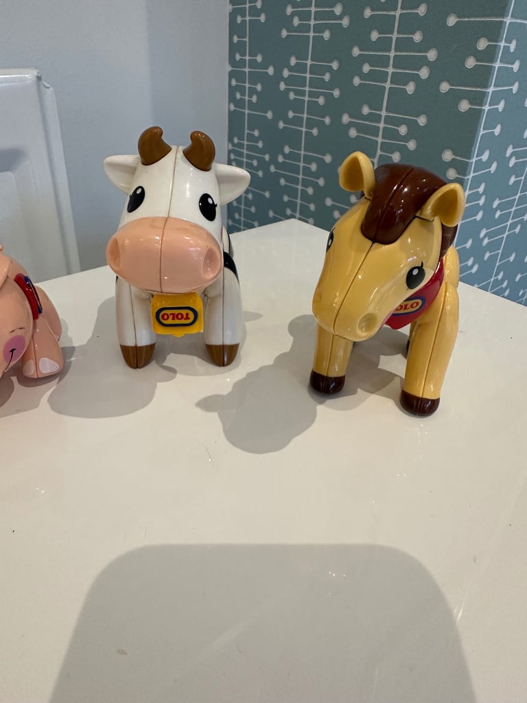 Bundle of Vintage (2004) TOLO FIRST FRIENDS Farm Animals - Age 1-5